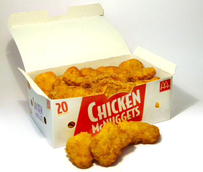  McDonald's Chicken McNugget.