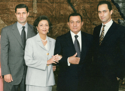 hosni mubarak and family. Hosni Mubarak in Coma?