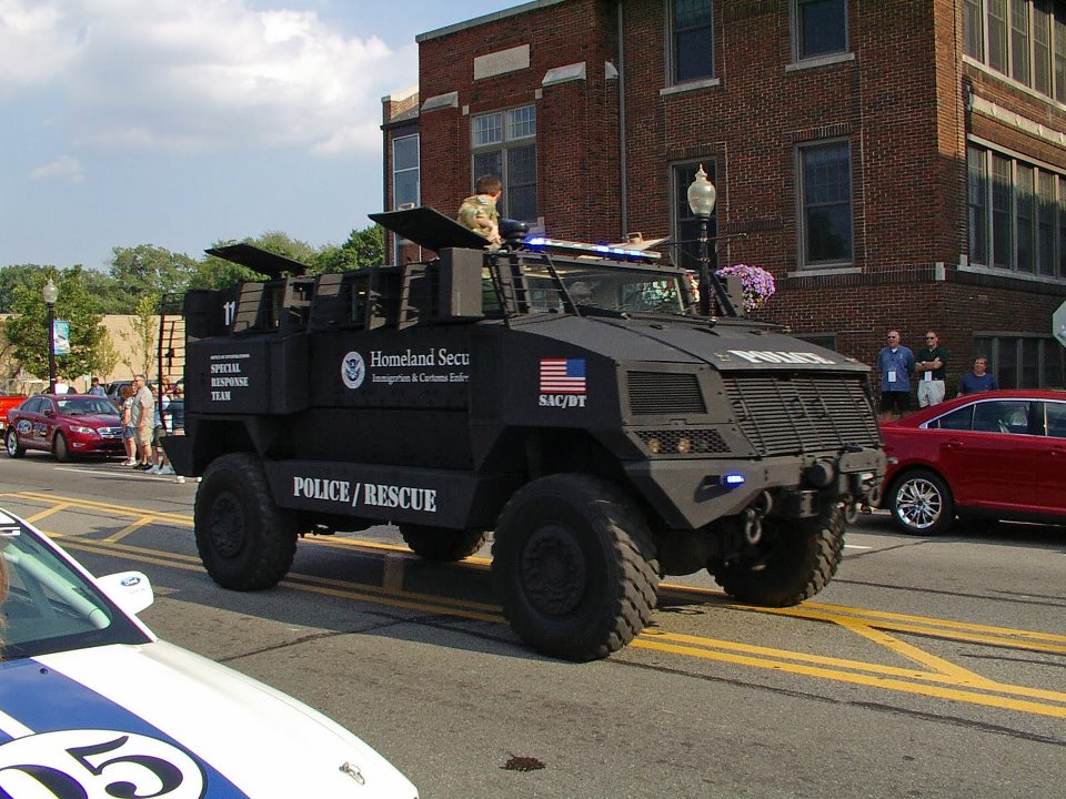 New Homeland Security Armored Personnel Carrier Spotted In Kentucky