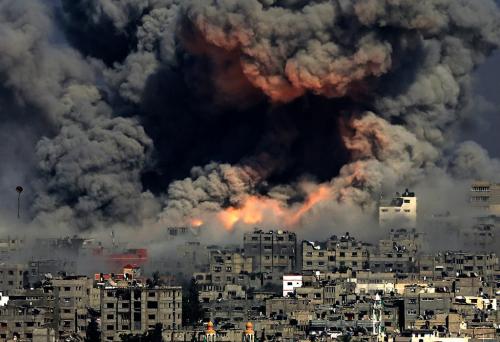 Gaza boom