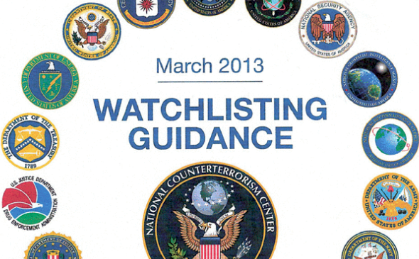 Watchlisting Guidance - Rulebook