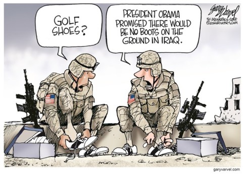 no boots on the ground