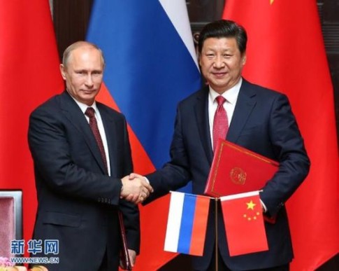 Putin Xi Sept 2014