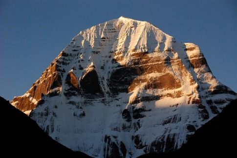 Mount Kailash North Face Sunrise