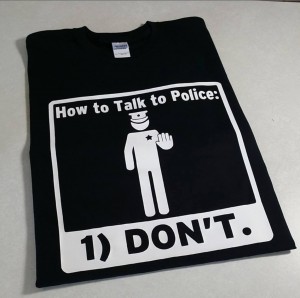 How to talk to the police