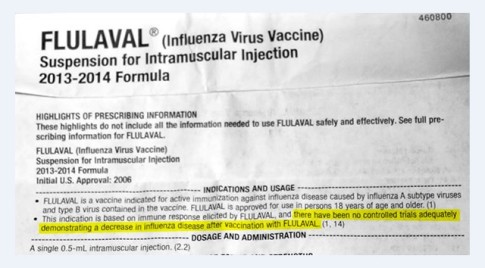 Flulaval - Flu Shot Hoax
