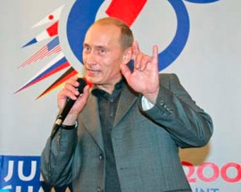 Putin-satanic-hand-sign