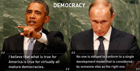Democracy-Obama-Putin