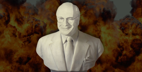 Cheney-Bust-Statue