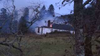 Firefighters called to historic Boleskine House on Loch Ness