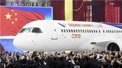 First made in China passenger jet unveiled