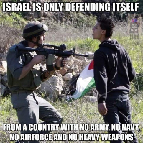 Israel Is Only Defending Itself