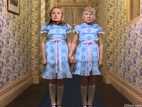 Twins-Israel-Trump-Clinton