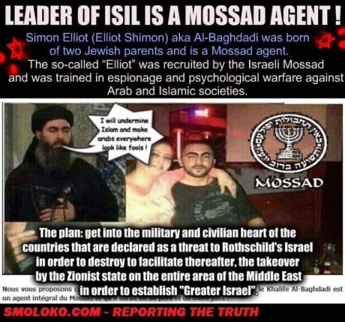 ISIS-Mossad-Israel