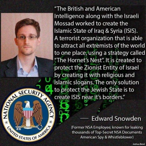 Snowden-ISIS-Israel