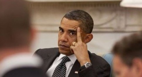 obama finger