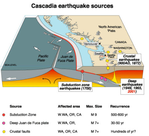 FEMA Preparing For Magnitude 9.0 Cascadia Subduction Zone Earthquake, Tsunami-1