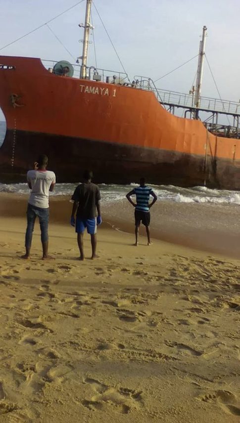 Washed-Oil-Tanker-Liberia-beach