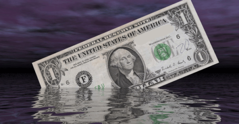 sinking-dollar