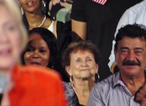 The Father Of The Orlando Mass-Shooter Was Sitting Behind Hillary