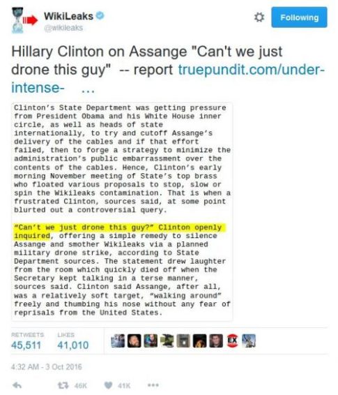 hillary-clinton-wikileaks-tweet