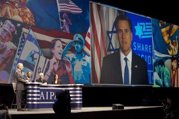 Mitt Romney at AIPAC
