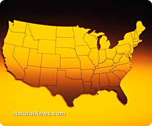 Which parts of America are the most contaminated with arsenic