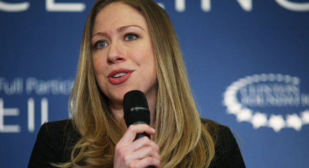 Hillary And Chelsea Clinton Speak Host Discussion On Girls And Women