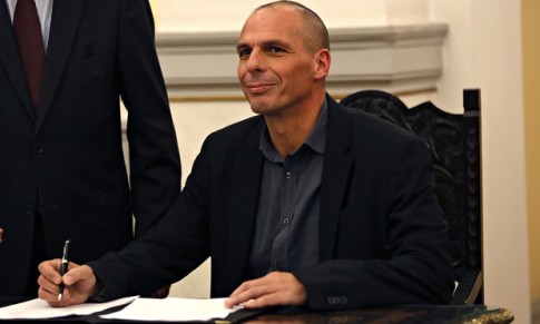 Yanis Varoufakis, Greek finance minister
