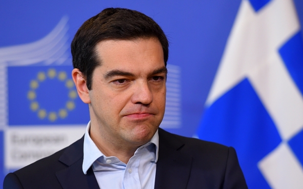 Greece's Prime Minister Alexis Tsipras p