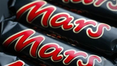 Mars recalling candy bars in 55 countries