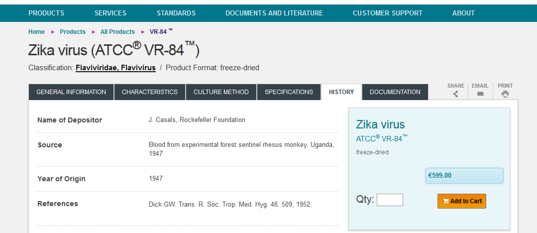Zika Virus Patent
