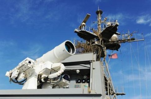 US Navy To Begin Testing Powerful 150-Kilowatt Laser Weapon System