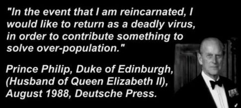 prince philip quotes depopulation agenda population control racist virus greedy quotesgram rothschild earth mother order davos nwo openly push club